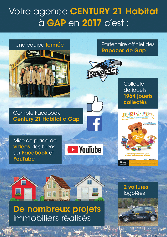 Century 21 Habitat à Gap Services 2017