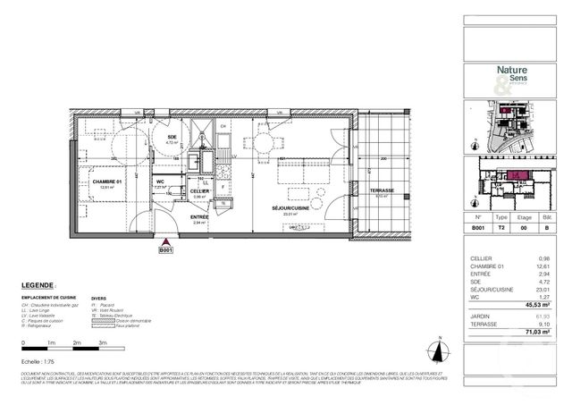 Appartement F2 à vendre - 2 pièces - 45.53 m2 - GAP - 05 - PROVENCE-ALPES-COTE-D-AZUR - Century 21 Habitat