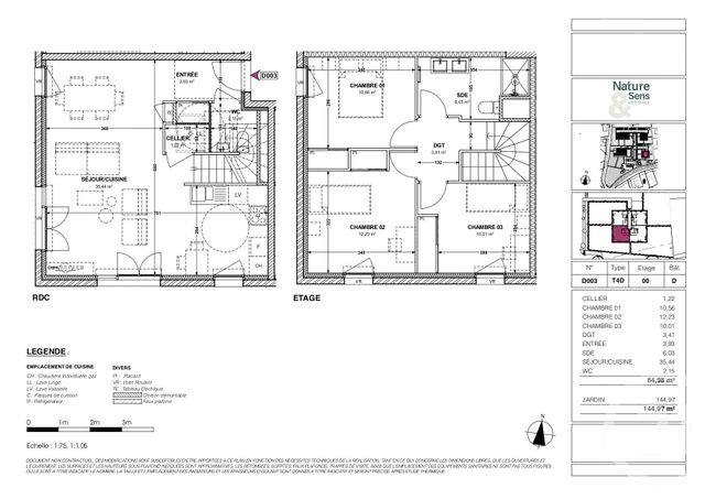 Appartement F4 à vendre - 4 pièces - 84.98 m2 - GAP - 05 - PROVENCE-ALPES-COTE-D-AZUR - Century 21 Habitat
