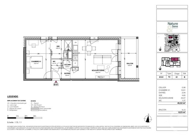 Appartement F2 à vendre - 2 pièces - 45.52 m2 - GAP - 05 - PROVENCE-ALPES-COTE-D-AZUR - Century 21 Habitat