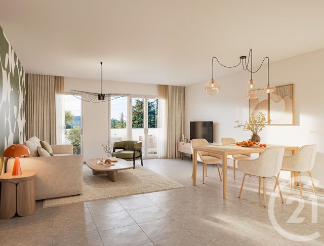 Appartement F4 à vendre - 4 pièces - 80.67 m2 - GAP - 05 - PROVENCE-ALPES-COTE-D-AZUR - Century 21 Habitat
