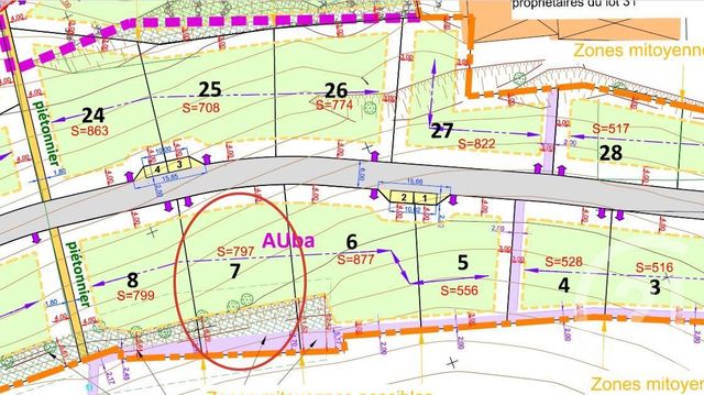 terrain à vendre - 797.0 m2 - NEFFES - 05 - PROVENCE-ALPES-COTE-D-AZUR - Century 21 Habitat